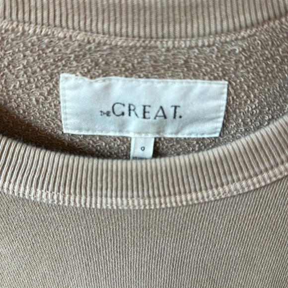 The Great Tan Sweatshirt, size 0 - Picture 2 of 4